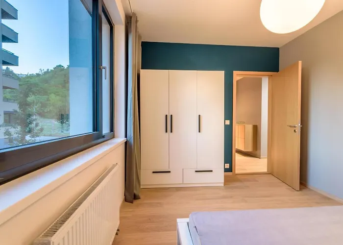 Apartmán Center, River Front, Private Parking Included Bratislava